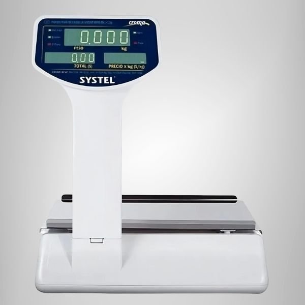 Balanza Systel Croma PPI 30 kg con Batería - Image 3
